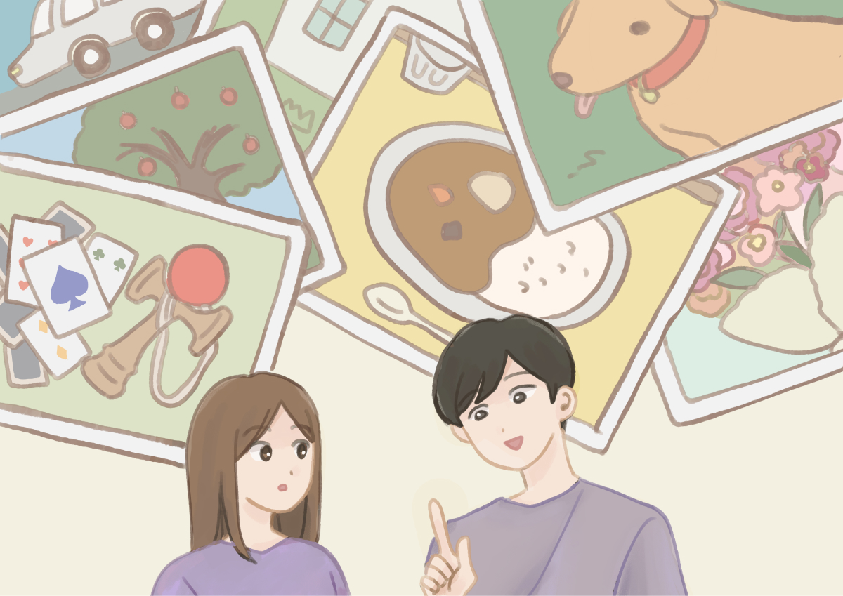 わかさ生活　ストーリー学院紙芝居イラスト