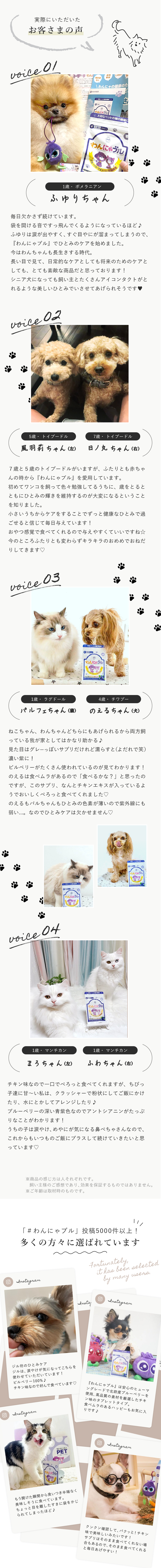 わかさ生活　わんにゃブルLP